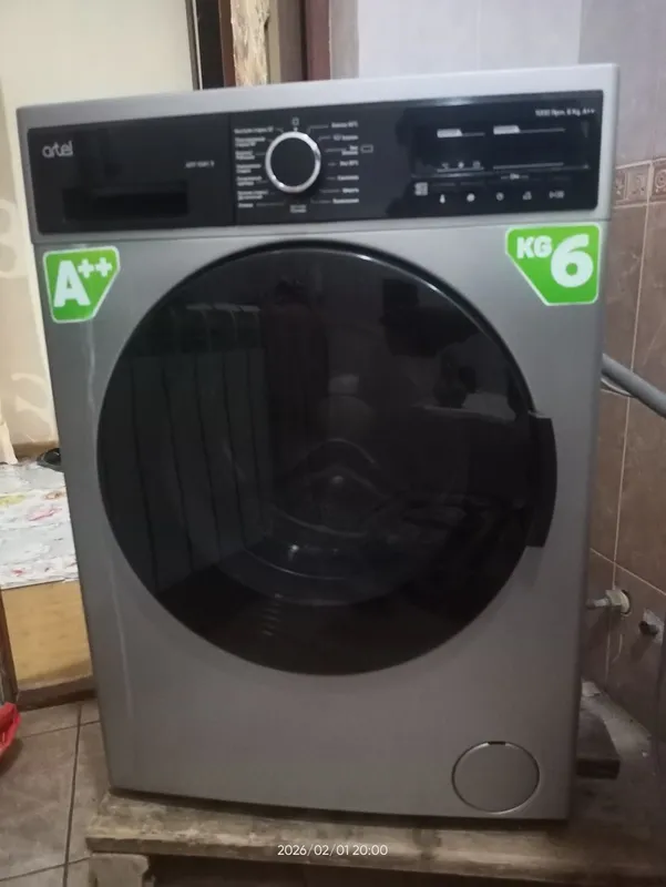 ARTEL 6Kg avtamat kir vauvish mashinasi