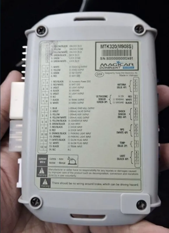 Продам толко блок от Magicar 908 S Dominant оригинал серий блок
