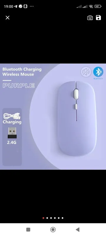 Мышь беспроводная Aliexpress Macaron Rechargeable Wireless Bluetooth — фото 6 Мышь беспроводная Aliexpress Macaron Rechargeable Wireless Bluetooth — фото 6