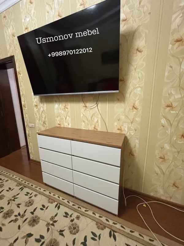 Komod kiyim va kichik buyumlar uchun jovon комод — фото 2