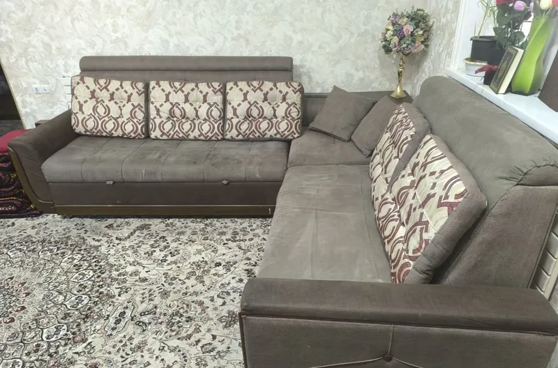 Choyshab qutisi bor yoyiladigan burchak divan 7 Choyshab qutisi bor yoyiladigan burchak divan 7