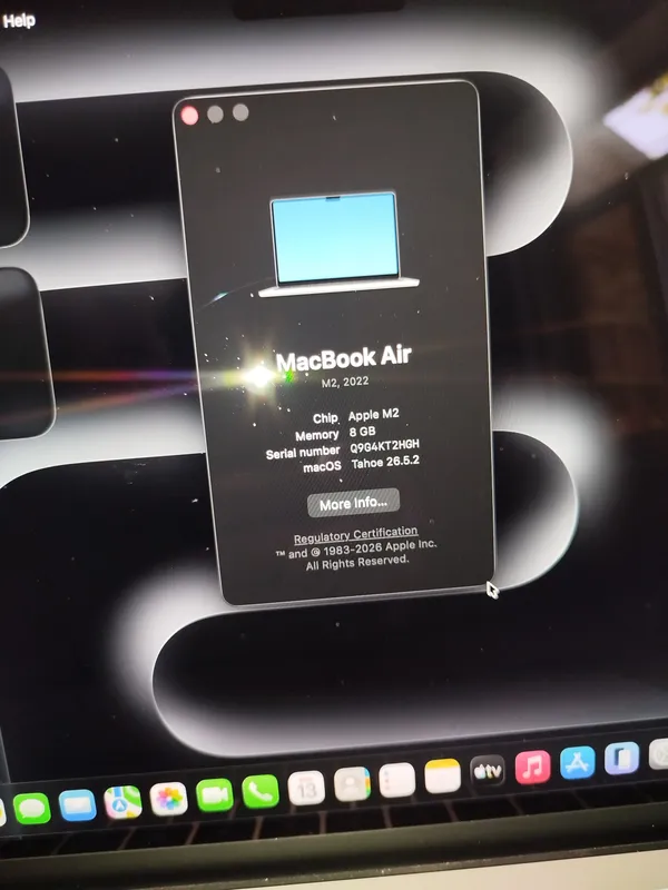 MacBook Air M2 2022 8GB/256GB Батарея 100% Идеал 4