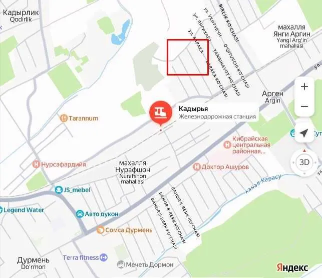 Земля под строительство - 6.74 сот в Дурмень (Дурмон), Кибрай, Кадрия — фото 1