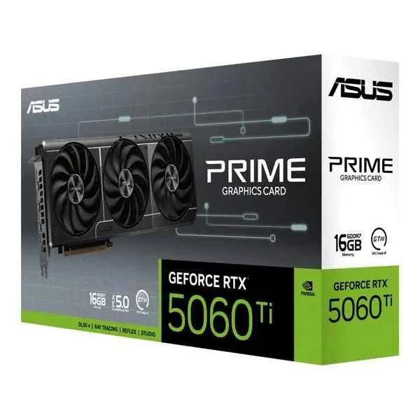 Видеокарта ASUS GeForce RTX 5060 Ti -16GB PRIME OC