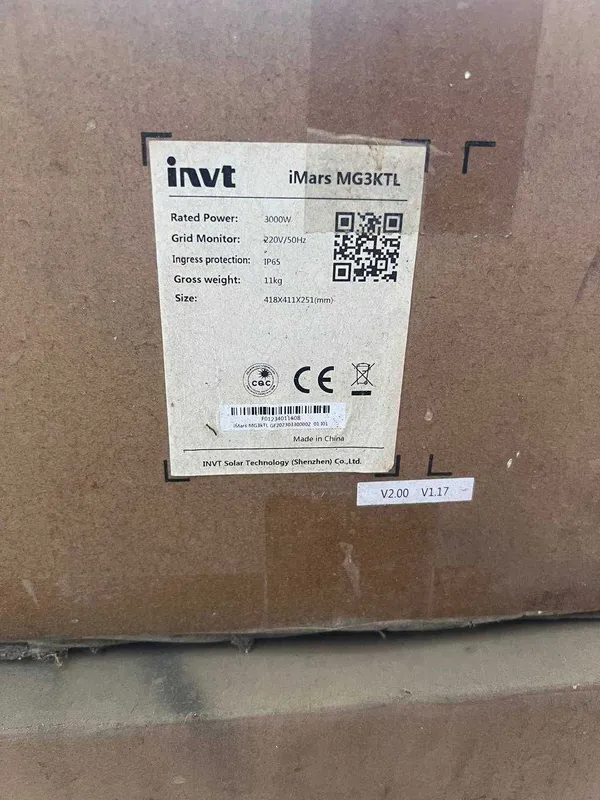 Inverter INVT 3-kw, 10-kw,40-kw. Sotiladi. — фото 1