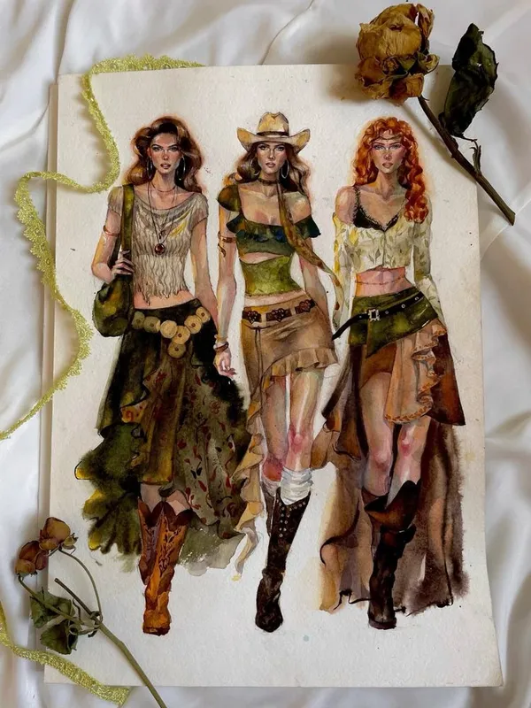 Обучение Fashion Illustration с нуля 1 Обучение Fashion Illustration с нуля 1