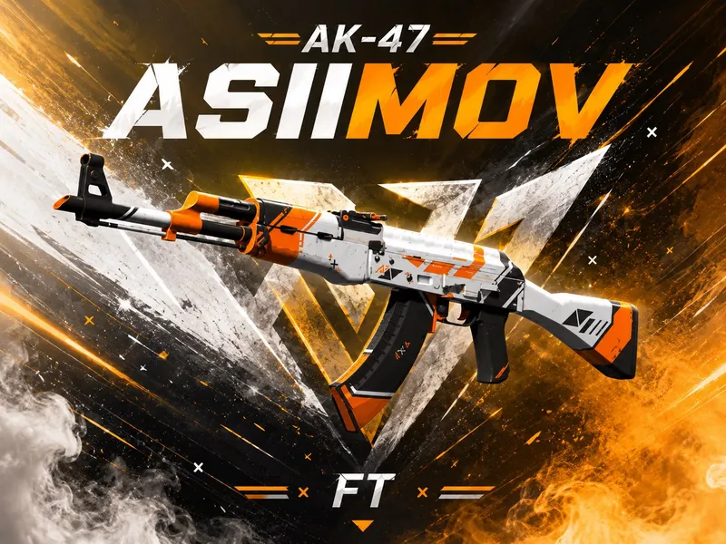 Скин в CS [ AK - 47 | Asiimov ]     [ FT ]