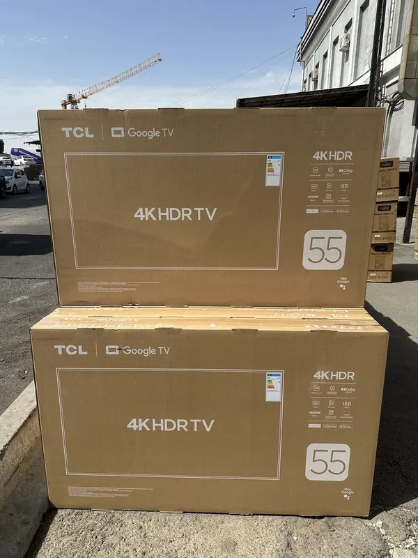 TCL. 4k HDR. 43,50,55,65 tali bor 2025 NEW MADEL