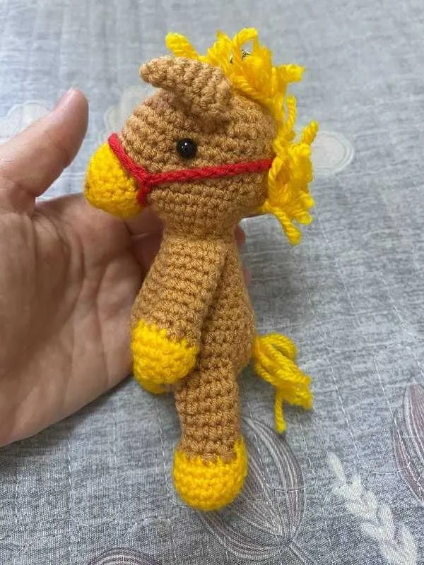 Лошадь Вязаная игрушка — фото 2