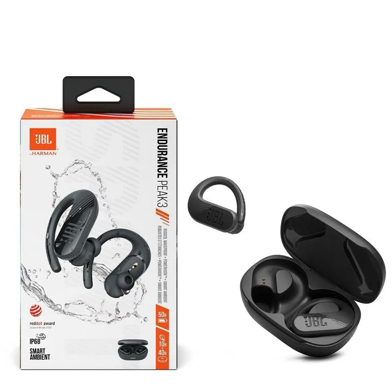 JBL Peak 3 спортивные беспроводные TWS-наушники.