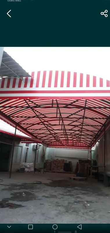 baner tent ustonovka qilamz