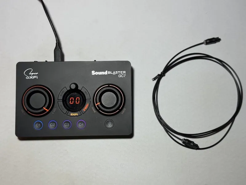Crative Sound Blaster GC7 Gaming USB Soundcard — фото 1