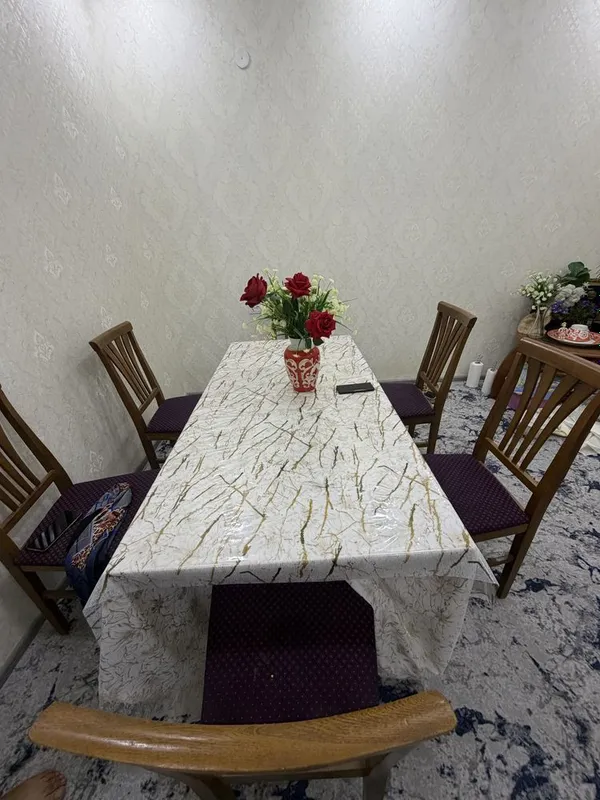 6 ta stulli ovqatlanish stoli sotiladi 1 6 ta stulli ovqatlanish stoli sotiladi 1