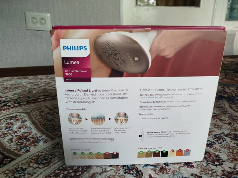 Фотоэпилятор Philips Lumea 7000 series BRI921/00 — фото 1