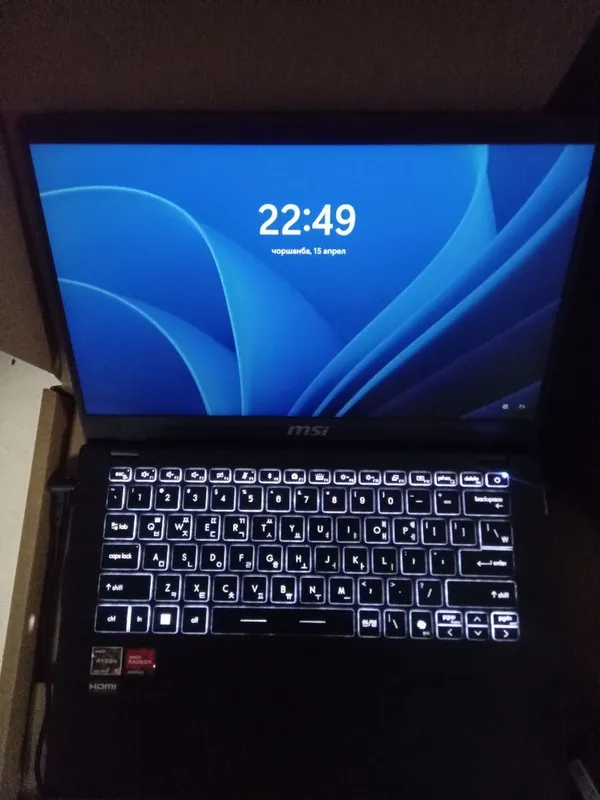 MSI noutbuk. 8/512GB — фото 3
