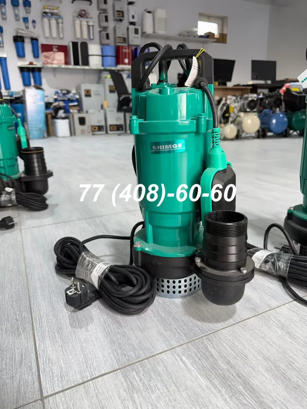 Погружной дренажный глубинный насос SHIMGE QDX 8-18 pogrujnoy nasos