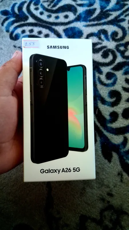 Samsung A26 5g yangi 2 hafta old ochlgan idial Samsung A26 5g yangi 2 hafta old ochlgan idial