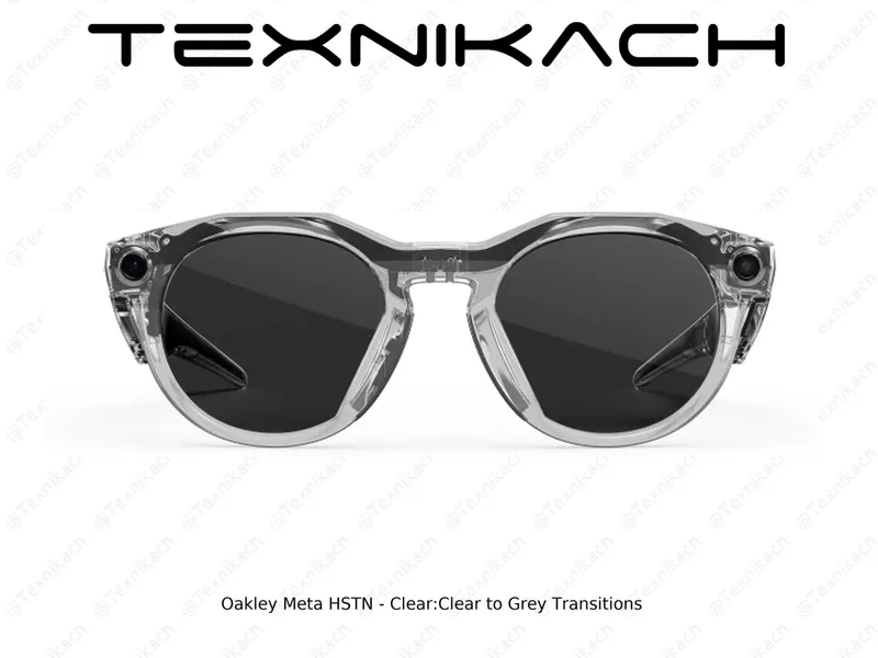 Новый Oakley Meta HSTN - Clear/Clear to Grey Transitions Доставка — фото 1