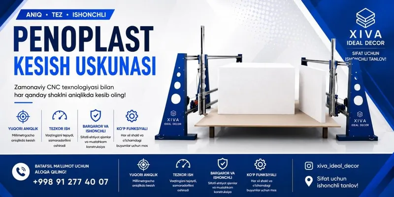 Penoplast kesish 1 Penoplast kesish 1
