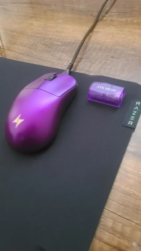 (Sichqoncha mouse mishka) ATK duckbill ultra metallic purple