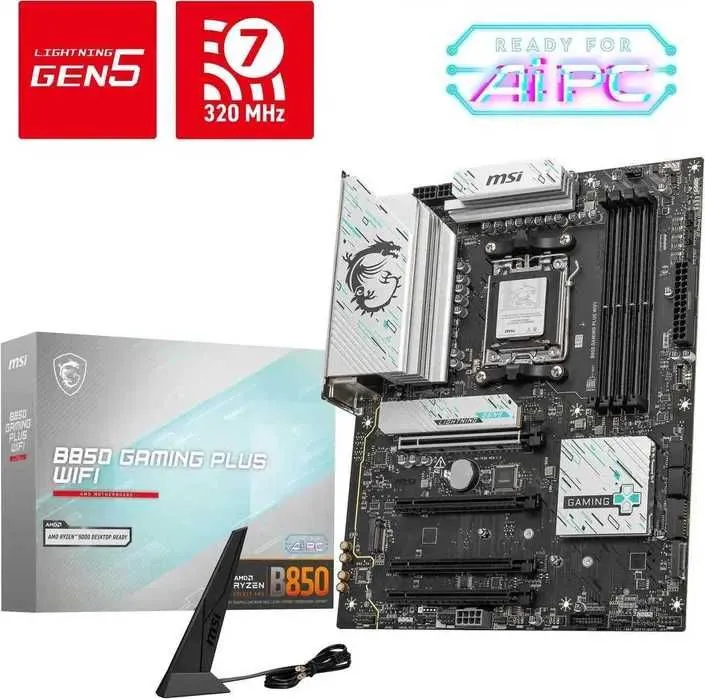 Материнская плата MSI B850 GAMING PLUS WIFI 7 Материнская плата MSI B850 GAMING PLUS WIFI 7