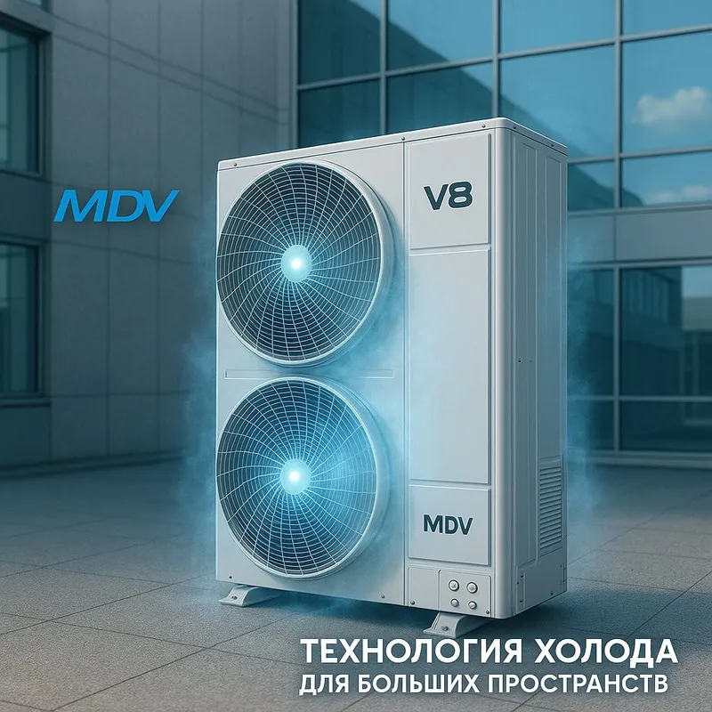 VRF-система MDV Модульный наружный блок серии V8S Модульный наружный б
