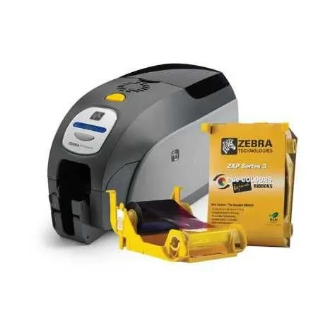 Zebra Zxp3 Printer Zebra Plastic Card Printer Zebra Zxp Series 3 — фото 2