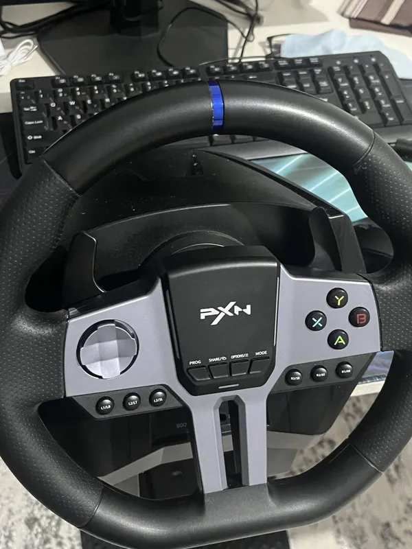 PXN V9 Gen 2 - руль игровой с педалями, КПП и вибрацией 1