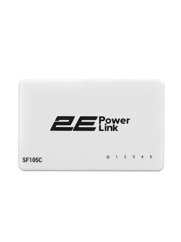 Коммутатор 2E PowerLink SF105C, 5 портов, Plug & Play, белый — фото 4