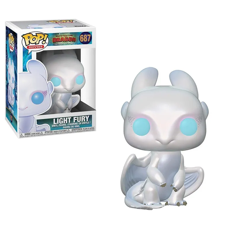 Funko POP Light Fury /Фурия /Коллекционная Фигурка