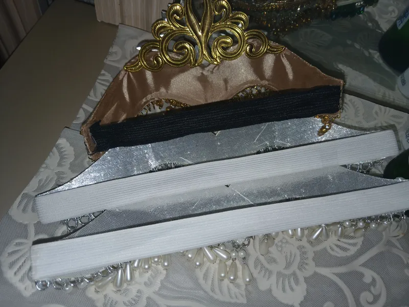 yangi kelinlar uchun tilla qosh diademalar — фото 2