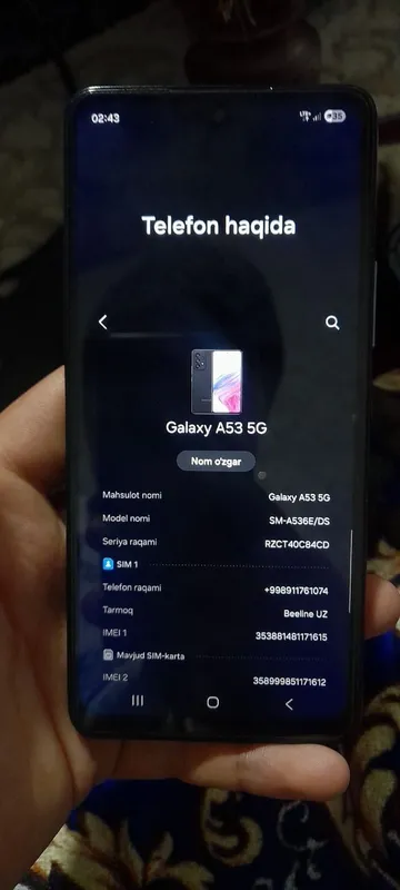 Samsung a53 5g 128/6 gb 3 Samsung a53 5g 128/6 gb 3