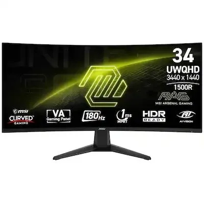 [Монитор] Msi 34 Curved 180Hz VA panel 2K