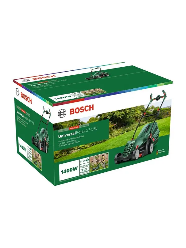 Электрическая газонокосилка Bosch UniversalRotak 37-555 — фото 2 Электрическая газонокосилка Bosch UniversalRotak 37-555 — фото 2