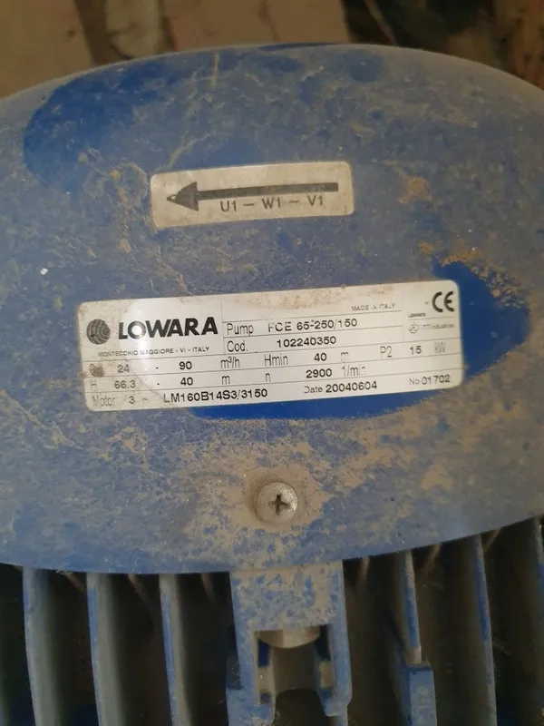 Сув насос италия 15 квт 1