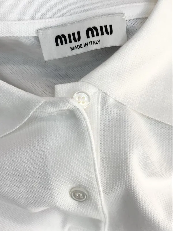 Miu Miu White Polo — фото 3