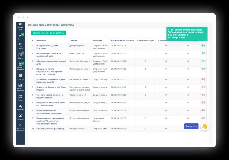 Автоматизация фитнес клубов / студий | Внедрение FITBASE — фото 4 Автоматизация фитнес клубов / студий | Внедрение FITBASE — фото 4