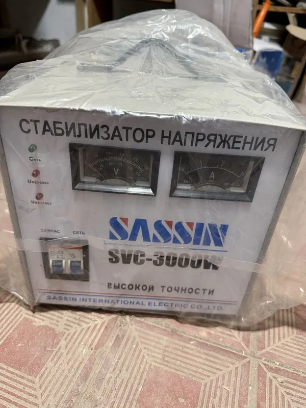 Стабилизатор SASSIN SVC 3000W 1 Стабилизатор SASSIN SVC 3000W 1