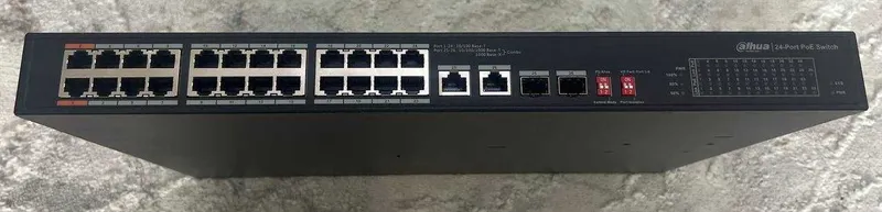 Dahua PFS3226-24ET-240 24 портовый POE свитч + 2 порта rj45 Гигабитные — фото 4