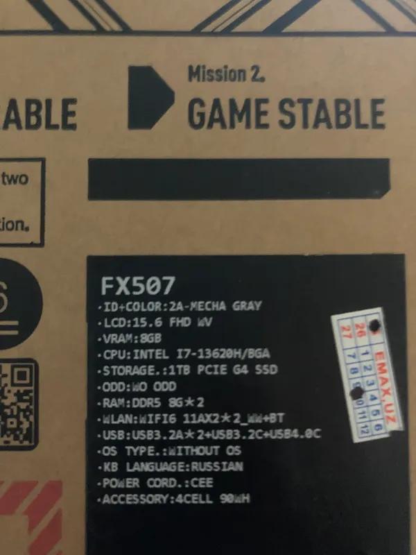 Asus tuf gaming f15 идеальное состояние — фото 3