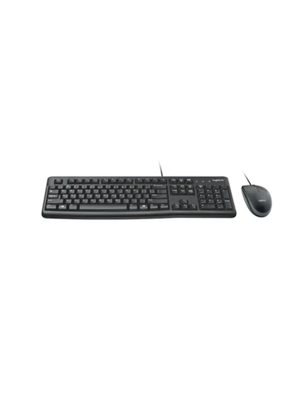 Проводной комплект Logitech MK120 (клавиатура + мышка) Combo Black USB, RUS/EN — фото 6