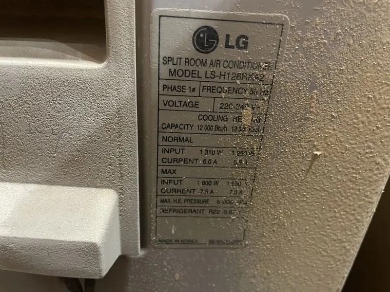 LG Gold 12 konditsioneri 2