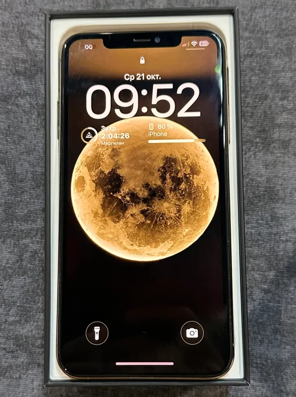 iPhone 11 Pro Max 256 ГБ золотого цвета 4