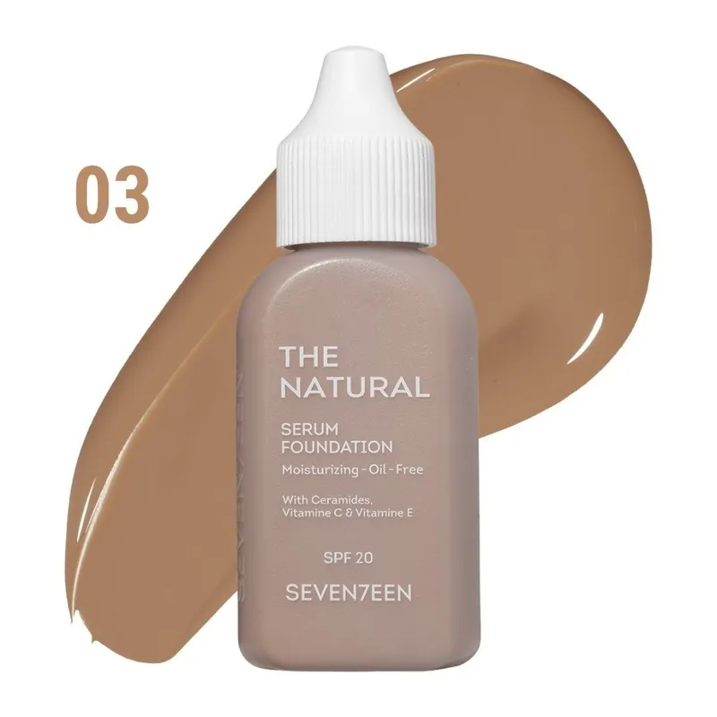 Тональный крем с естественным покрытием SPF20 Seventeen — фото 2