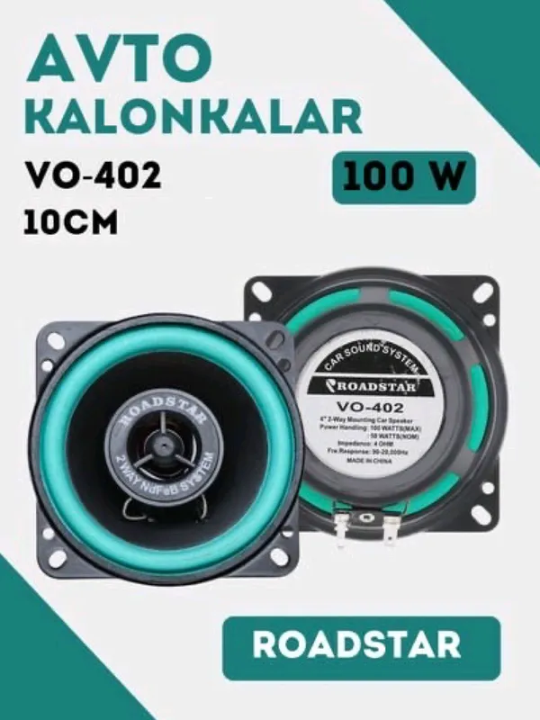 Roadstar VO-402 avtomobil dinamikasi