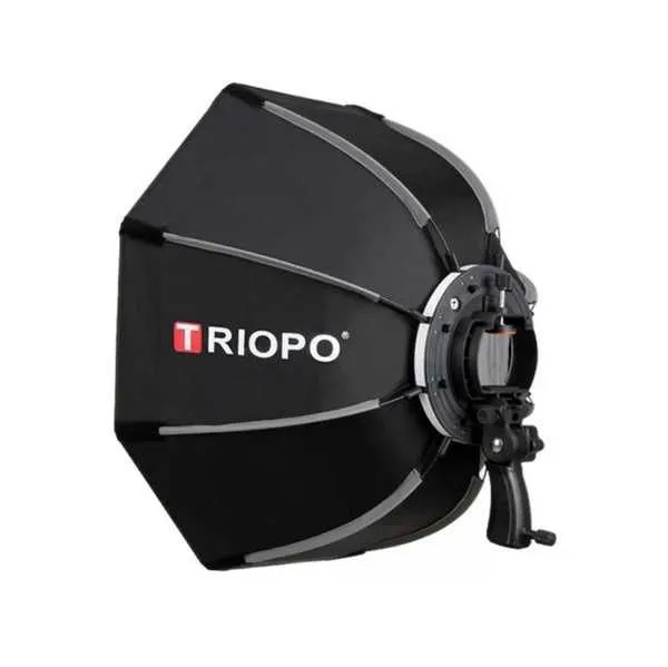 TRIOPO KS2 65 | 90 SM Umbrella Softbox, asalari uyasi panjarali, chaqnoq uchun oktoboks 2