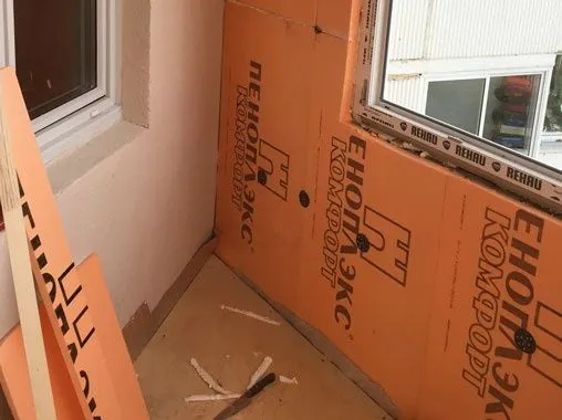 Утепление балконов, фасадов