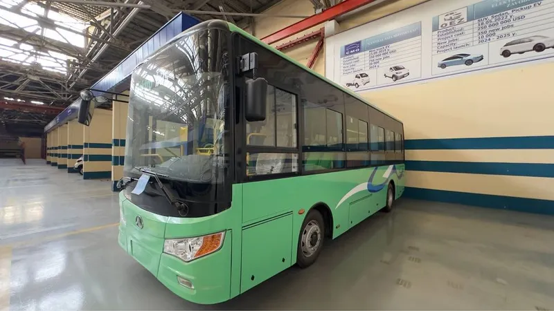 JMC BUS Автобус электрический. 2 JMC BUS Автобус электрический. 2