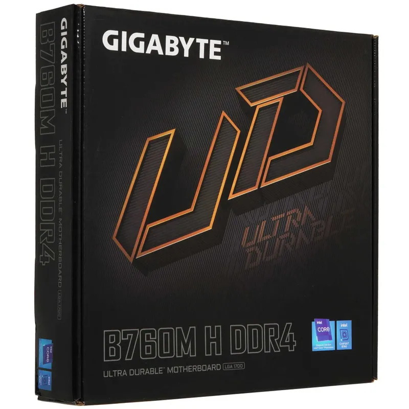 - Материнская плата Gigabyte B760M H DDR4 3 - Материнская плата Gigabyte B760M H DDR4 3
