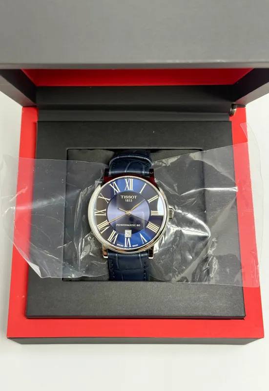Tissot Carson новые часы Швейцария — фото 4
